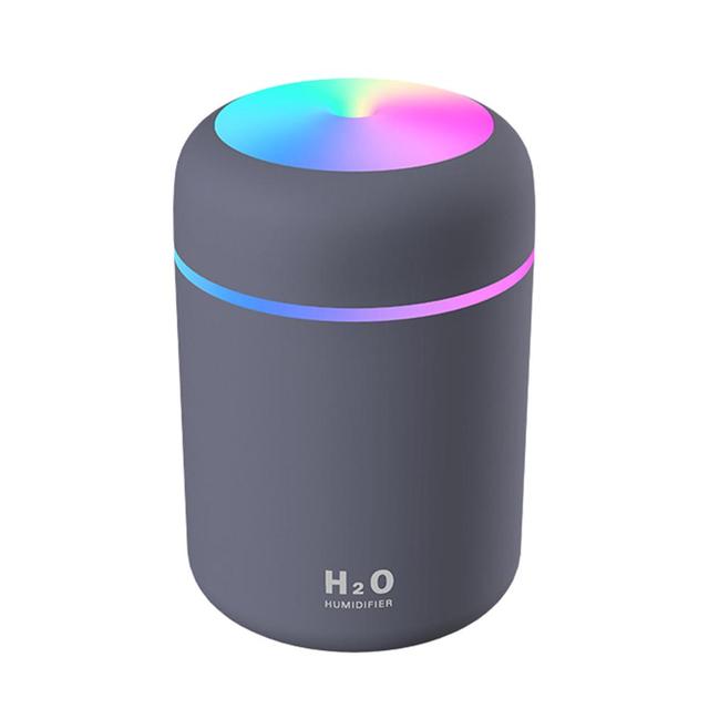 Portable Deluxe Air Humidifier Aroma Oil with Colorful Night Light