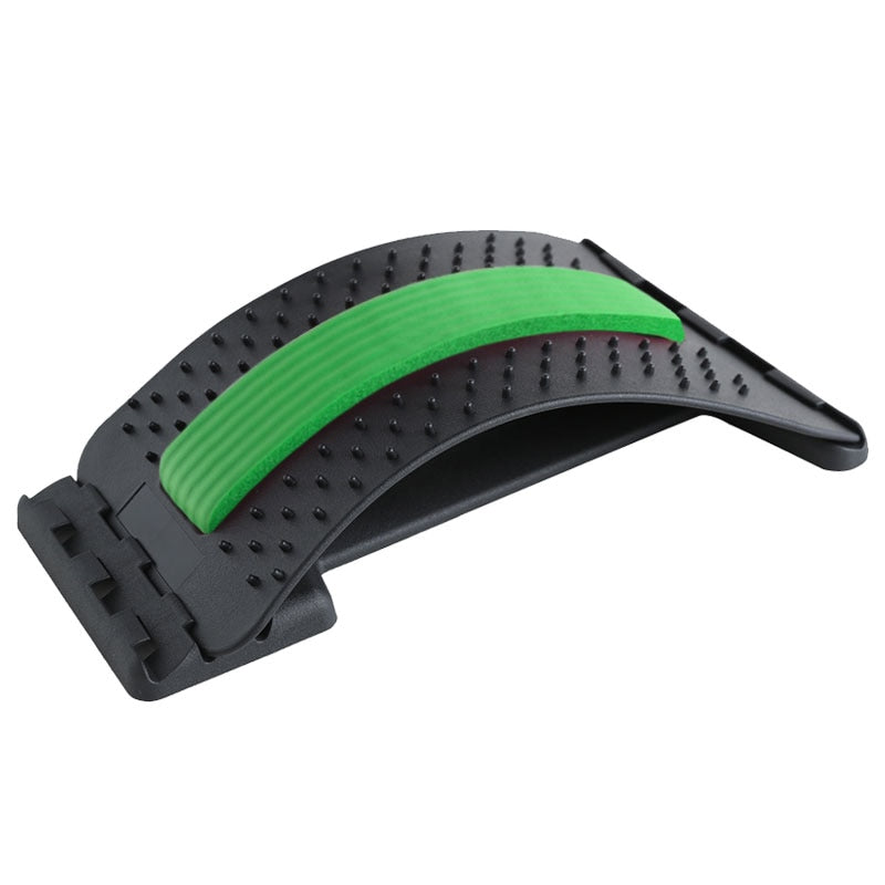 Multi-Level Back Massage Stretcher Device for Lower Back Pain Relief & Spinal Pain Relief