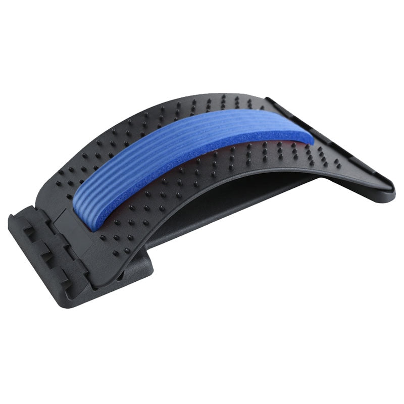 Multi-Level Back Massage Stretcher Device for Lower Back Pain Relief & Spinal Pain Relief