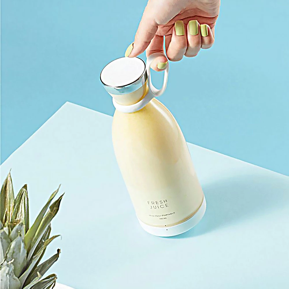 Portable Blender Bottle Electric Juicer Wireless Smoothie Mixer