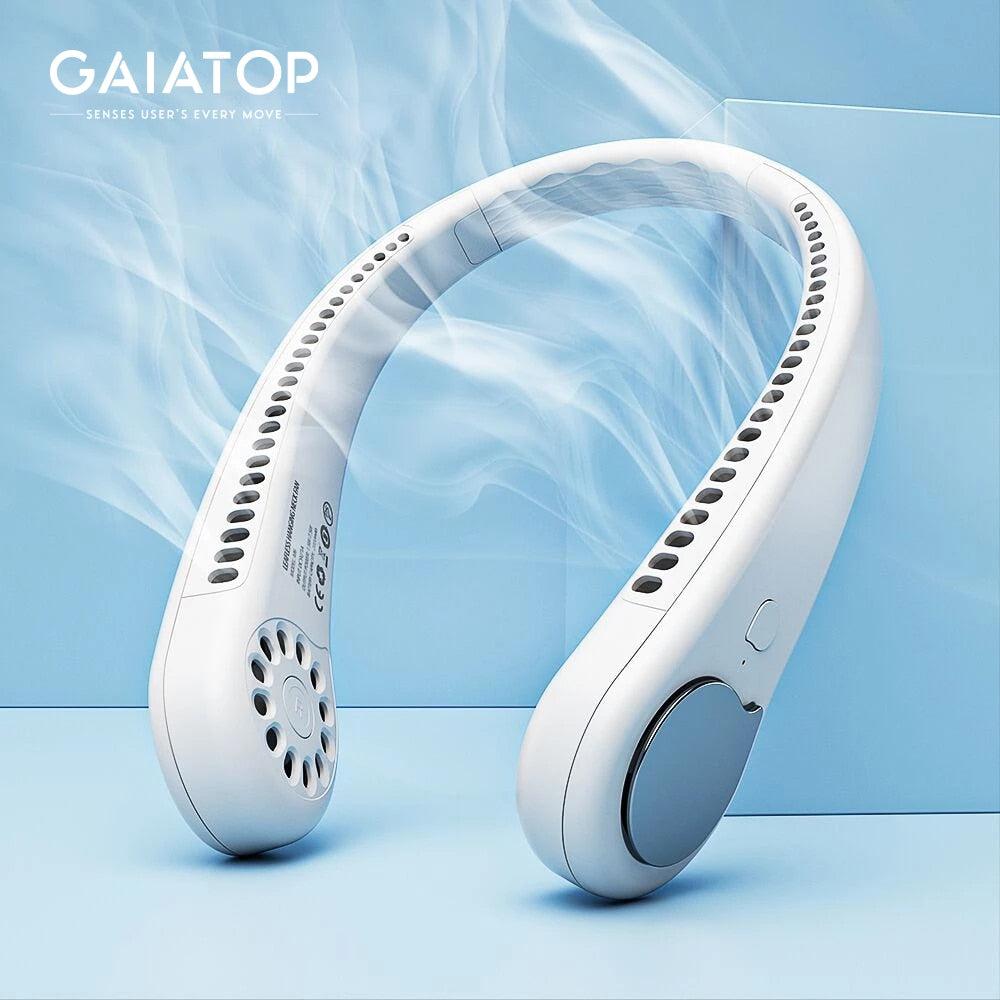 Ultra Quiet Wireless Portable Neck Fan