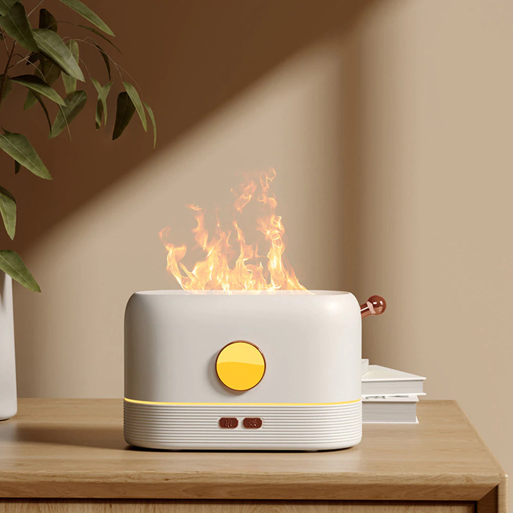 Flame Air Humidifier Aroma Diffuser