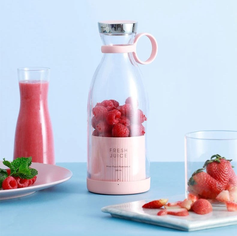 Portable Blender Bottle Electric Juicer Wireless Smoothie Mixer